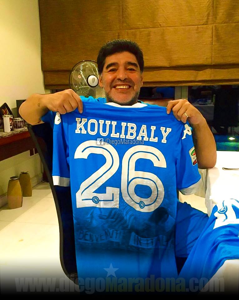 Napoli, Bellissimo messaggio di Maradona a Koulibaly 3