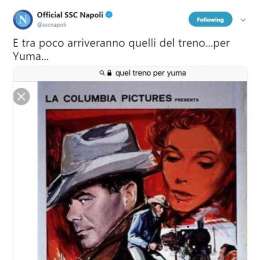 Napoli: La citazione nel tweet scatena i tifosi...c'entra James? 9 tweet SSC Napoli james rodriguez
