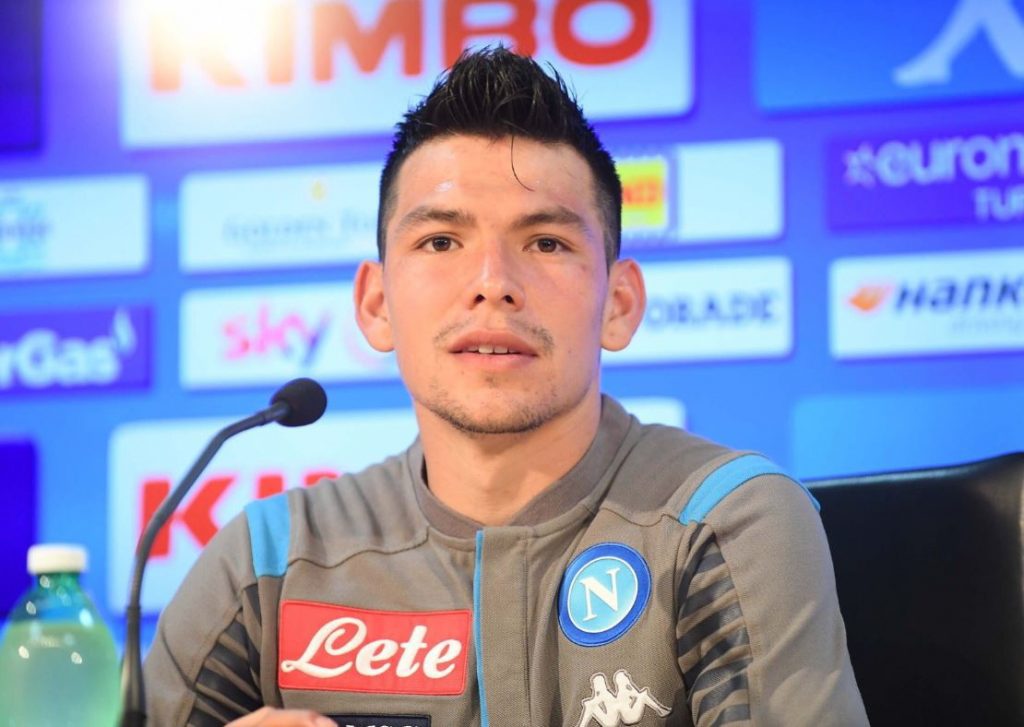 Napoli, Lozano si presenta: arrivato per Ancelotti, città e tifosi, insieme possiamo vincere 3 Conferenza Stampa Lozano 3