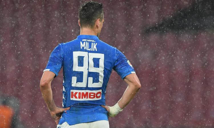 Notizie Napoli Napoli, Insine e Milik lavorano distintamente | Serie A 13 Napoli, Milik diventa un mistero