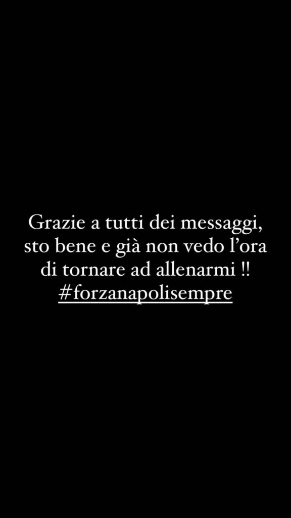 Napoli, Costa tranquillizza tutti dopo la positività al Covid: "Sto bene, non vedo l'a questo punto di tornare" 15 cost-inst-2