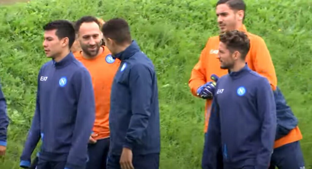 Spartak Mosca-Napoli, le immagini dell'allenamento degli azzurri | VIDEO 9 Spartak Mosca-Napoli, le immagini dell'allenamento degli azzurri | VIDEO
