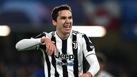 Squillo di Chiesa, al 54esimo Juventus-Napoli 1-1. Deviazione di Lobotka decisiva 14 Squillo di Chiesa, al 54esimo Juventus-Napoli 1-1. Deviazione di Lobotka decisiva