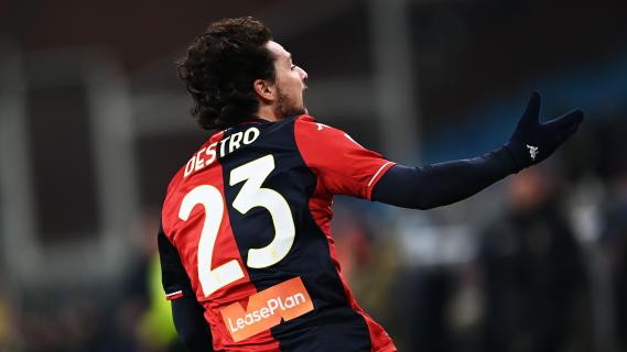 Genoa-Udinese, le formazioni ufficiali: è Destro contro Beto. Blessin inizia col 4-3-3 5 Genoa-Udinese, le formazioni ufficiali: è Destro contro Beto. Blessin comincia col 4-3-3
