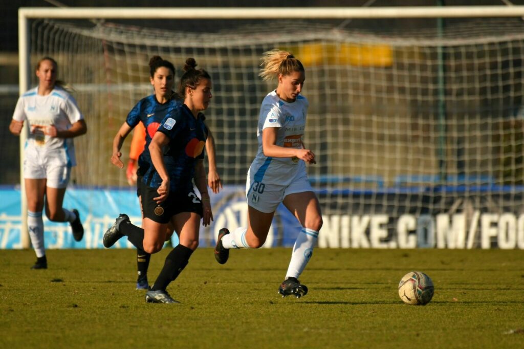 Serie A Femminile - Il Napoli strappa un punto sul campo dell'Inter: Mauri risponde a Karchouni 9 Serie A Femminile - Il Napoli strappa un punto sul campo dell'Inter: Mauri risponde a Karchouni