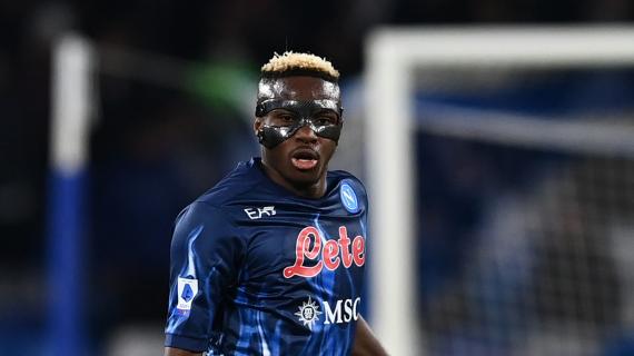 Napoli, Osimhen sì o no? Si decide durante il mattino ma l'attaccante vorrebbe giocare 7 Napoli, Osimhen sì o no? Si decide in mattinata ma l'attaccante vorrebbe giocare