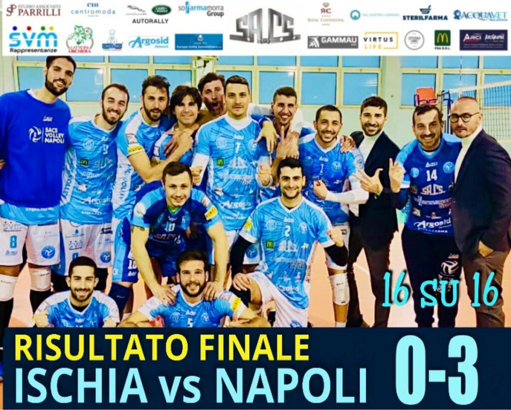 Il Team Volley Napoli non si ferma più, 3-0 a Ischia 4 Il Team Volley Napoli non si ferma più, 3-0 a Ischia