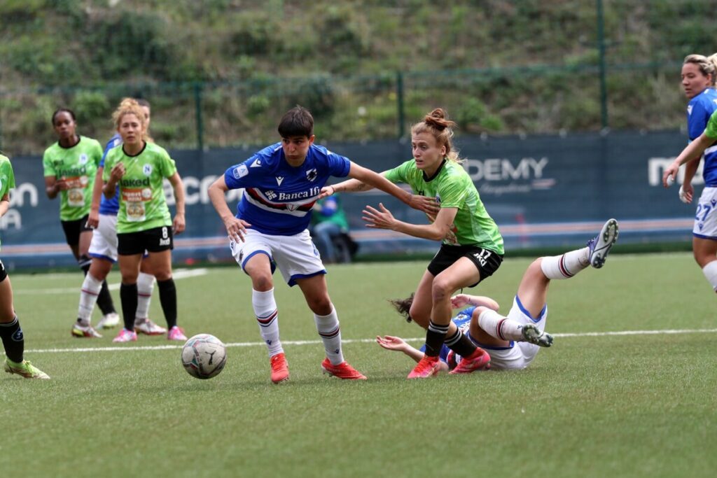 Serie A Femminile - La Sampdoria esulta, il Napoli crolla in esterna: decide Spinelli 12 Serie A Femminile - La Sampdoria esulta, il Napoli crolla in esterna: decide Spinelli