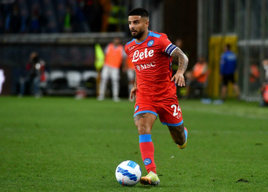 Atalanta-Napoli, fascia da capitano speciale per Lorenzo Insigne 18 Atalanta-Napoli, fascia da capitano speciale per Lorenzo Insigne
