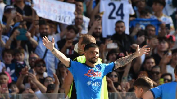 Napoli, Insigne è nella storia del club: 122 gol con gli azzurri, è il secondo miglior marcatore 12 Napoli, Insigne è nella storia del club: 122 gol con gli azzurri, è il secondo miglior marcatore
