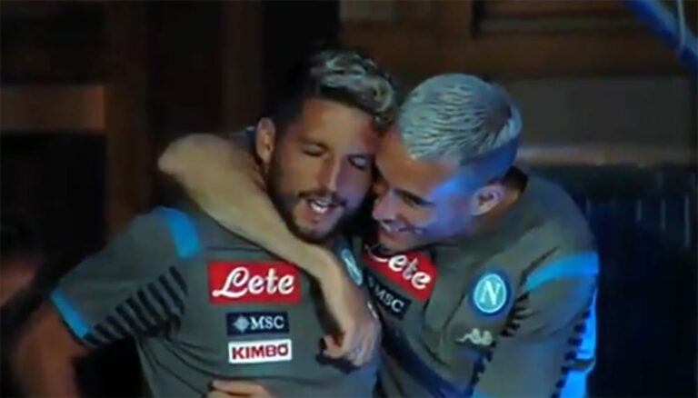 Dries Mertens, addio ufficiale: il video saluto sugli account social del Napoli