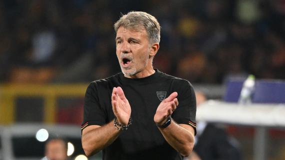 Lecce, Baroni: "Se i giovani sono bravi giocano. Questa è linea della società, oltre che la mia" 14 Lecce, Baroni: "Se i giovani sono bravi giocano. Questa è linea della società, oltre che la mia"