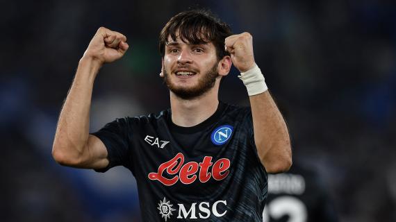 Il ct della Georgia su Kvaratskhelia: "Può migliorare ancora grazie a Spalletti"