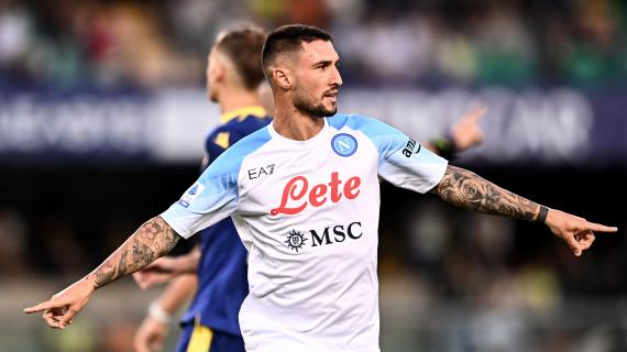 Napoli, Politano: "La squadra è forte. Avanti in questo modo, possiamo arrivare su" 13 Napoli, Politano: "La squadra è forte. Avanti così, possiamo arrivare in alto"