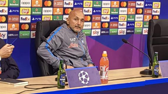 Spalletti: "Facile viziarsi. Ma la cosa strana è che il Liverpool non sia in vetta al Gruppo A"