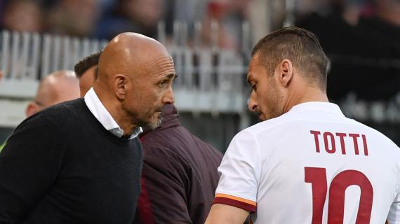 Totti: "Mi piacerebbe riparlare con Spalletti, un dispiacere aver finito in questo modo alla Roma" 20 Totti: "Mi piacerebbe riparlare con Spalletti, un dispiacere aver finito così alla Roma"