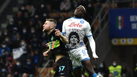 Napoli, è l'anno di Osimhen: con l'Inter per chiudere un cerchio. Ed in estate le prime manovre 7 Napoli, è l'anno di Osimhen: con l'Inter per chiudere un cerchio. Ed in estate le prime manovre
