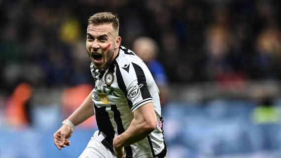 Udinese, Lovric e la rete che ha spaventato il Napoli: "Volevamo reagire dopo Lecce" 14 L'Udinese spaventa il Napoli: al minuto 13 Lovric segna il vantaggio dei friulani