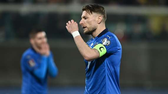 L'Italia la sblocca a inizio ripresa. E' Capitan Immobile a realizzare la rete dello 0-1 a Skopje 19 L'Italia la sblocca a inizio ripresa. E' Capitan Immobile a realizzare il gol dello 0-1 a Skopje