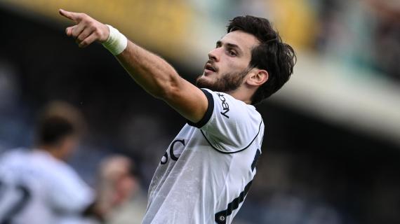 Le pagelle di Kvaratskhelia: si avvicina al rendimento dell'anno scorso. Rifiorito 19 Le pagelle di Kvaratskhelia: si avvicina al rendimento della scorsa stagione. Rifiorito