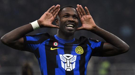 Inter, Thuram: "Prima del Napoli sbagliai tutto nel riscaldamento, dopo ho segnato" 15 Inter, Thuram: "Prima del Napoli sbagliai tutto nel riscaldamento, poi ho segnato"