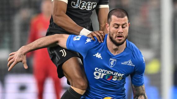 L'Empoli perde Cerri dopo 20 minuti: infortunio muscolare, al suo posto entra Niang