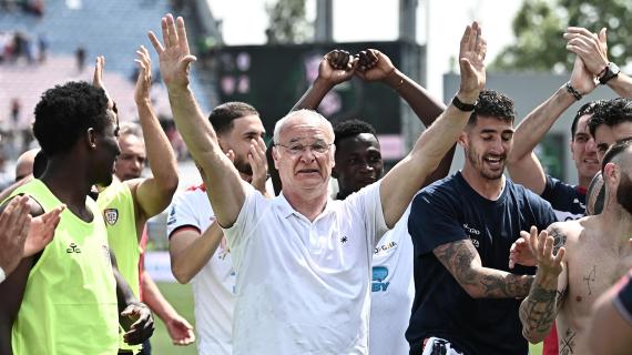 Ranieri: "La Juve ha cambiato tutto, non si può chiedere la luna. Cagliari? Non mi sorprende"