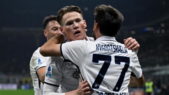 Napoli, per McTominay nulla di serio. Verrà confermato nella partita contro la Roma 3 Napoli, per McTominay niente di serio. Sarà al suo posto nella sfida contro la Roma