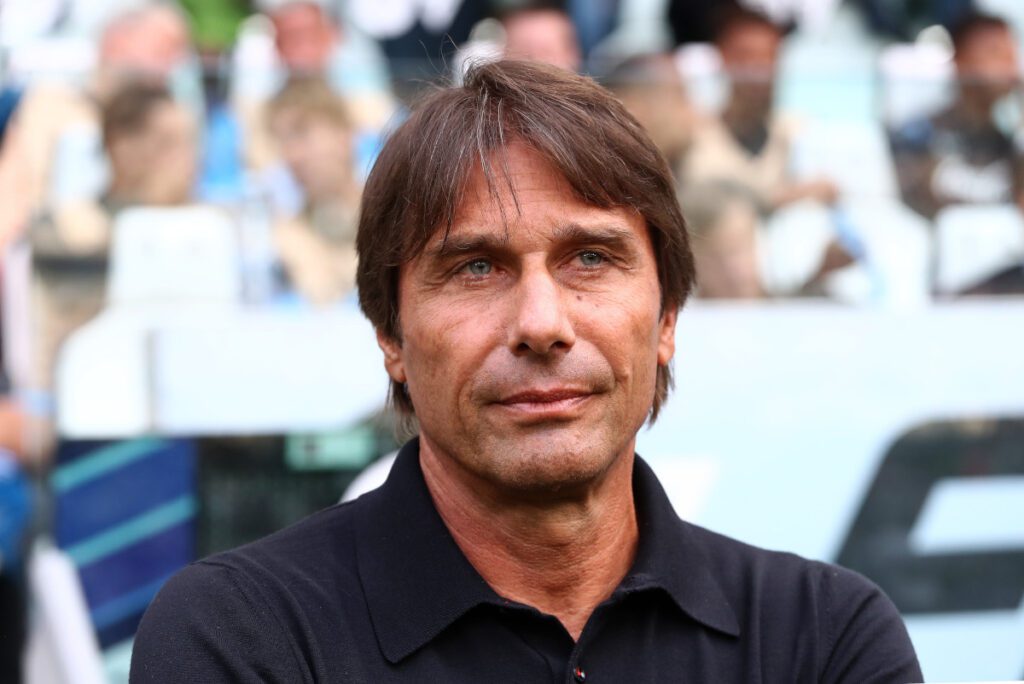 Conte: Napoli have ‘respect’ for Juventus, but ‘unbeatable teams don’t exist’ 21 TURIN, ITALY - SEPTEMBER 21: Antonio Conte, Head Coach of Napoli, looks on prior to the Serie A match between Juventus and Napoli at on September 21, 2024 in Turin, Italy. (Photo by Marco Luzzani/Getty Images)