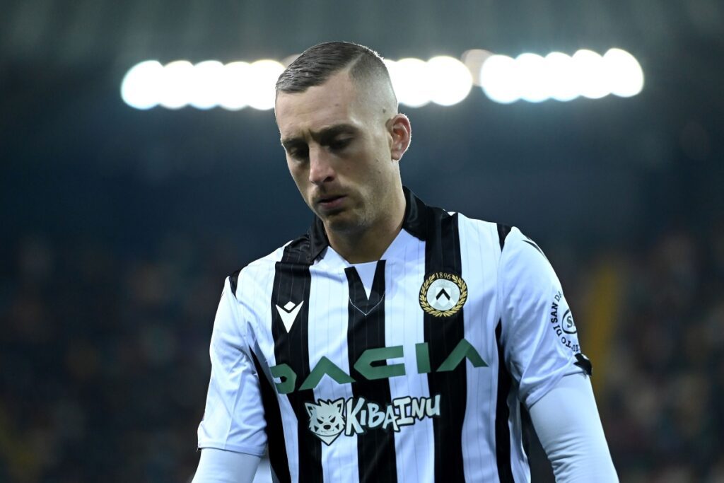 Deulofeu and Udinese confirm contract termination after injury nightmare 10 UDINE, ITALY - FEBRUARY 20: Gerard Deulofeu of Udinese Calcio looks on during the Serie A match between Udinese Calcio and SS Lazio at Dacia Arena on February 20, 2022 in Udine, Italy. (Photo by Alessandro Sabattini/Getty Images)
