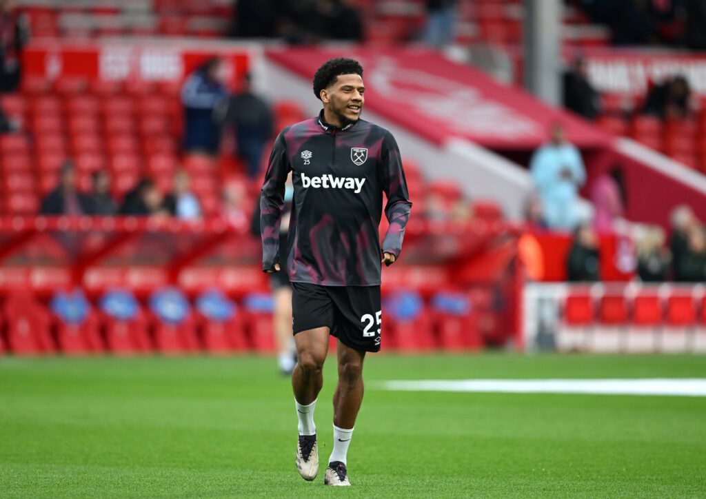 West Ham agree to Juventus idea for Todibo after Thiago Motta call 32 Jean-Clair Todibo of West Ham United looks on as he warms up prior to the Premier League match between Nottingham Forest FC and West Ham United FC at City Ground on November 02, 2024 in Nottingham, England. (Photo by Michael Regan/Getty Images) (Juventus links)