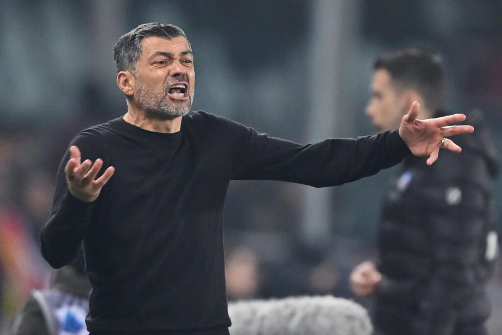 Sacchi: Milan ‘never became a team’ and need ‘another revolution’ 15 epa11916405 Milan head coach Sergio Conceicao gestures during the Italian Serie A soccer match between Torino FC and AC Milan, in Turin, Italy, 22 February 2025. EPA-EFE/ALESSANDRO DI MARCO