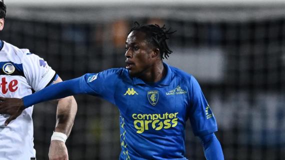 Empoli, Kouame: "Bologna molto forte. Dovremo affrontarlo come la Juventus"