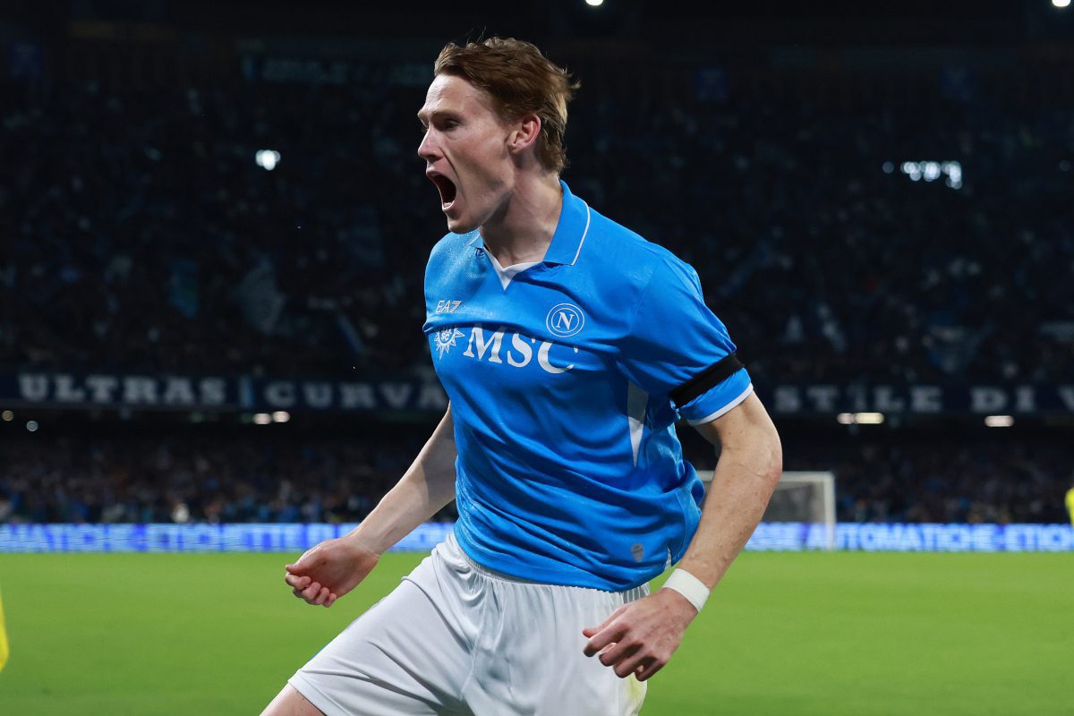 Serie A Player of the Month: April candidates announced 3 NAPLES, ITALY - APRIL 27: Scott McTominay of Napoli celebrates after scoring his sides firstgoal during the Serie A match between Napoli and Torino at Stadio Diego Armando Maradona on April 27, 2025 in Naples, Italy. (Photo by Francesco Pecoraro/Getty Images)