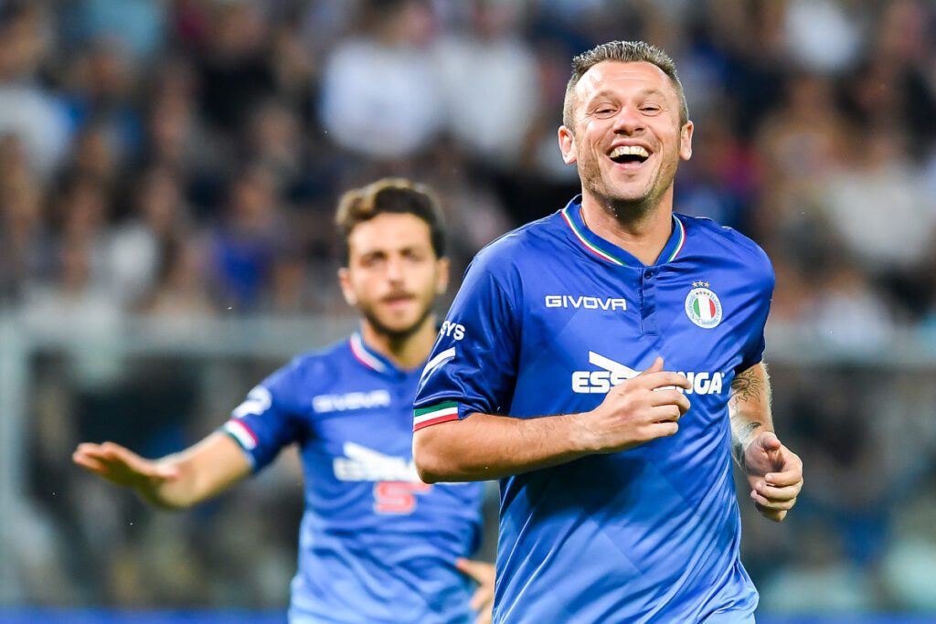 Cassano: Even Di Matteo and Mourinho won Coppa Campioni, Inter season still a ‘failure’ 20 GENOA, ITALY - MAY 30: Former Roma's football player Antonio Cassano during the 'Partita Del Cuore' Charity Match at Stadio Luigi Ferraris on May 30, 2018 in Genoa, Italy. (Photo by Paolo Rattini/Getty Images)