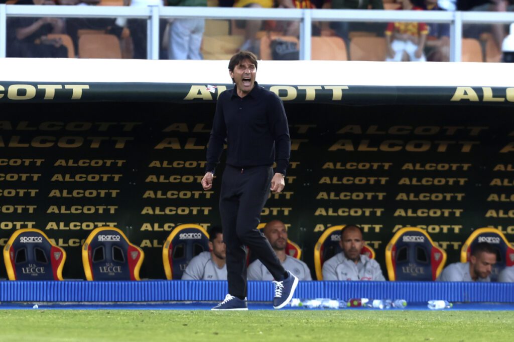 Conte: ‘Important step towards Napoli Scudetto, but I’ve lost on final day’ 92 LECCE, ITALY - MAY 03: Head coach of Napoli Antonio Conte during the Serie A match between Lecce and Napoli at Stadio Via del Mare on May 03, 2025 in Lecce, Italy. (Photo by Maurizio Lagana/Getty Images)