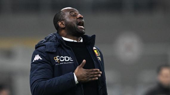 Genoa, Vieira: "75 minuti di alto livello, dispiace perché meritavamo come minimo un pareggio" 11 Genoa, Vieira: "75 minuti di alto livello, dispiace perché meritavamo almeno un pareggio"