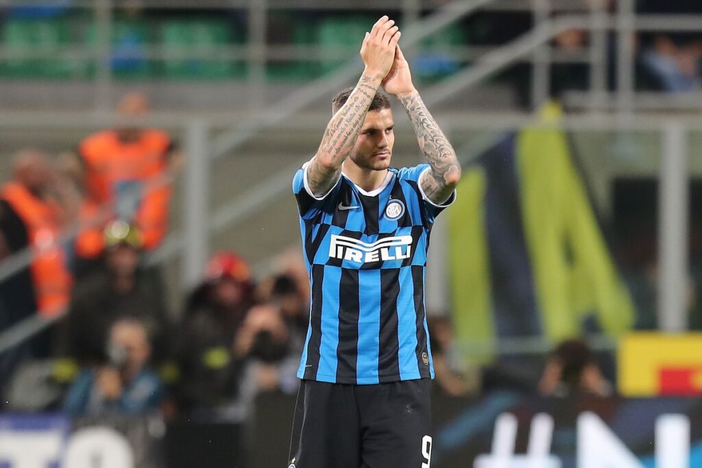 Spalletti: Wanda Nara was Icardi’s ‘weakness’, stripped him of armband ‘to keep team together’ 3 MILAN, ITALY - MAY 26: Mauro Icardi of FC Internazionale claps the hands during the Serie A match between FC Internazionale and Empoli FC at Stadio Giuseppe Meazza on May 26, 2019 in Milan, Italy. (Photo by Gabriele Maltinti/Getty Images)