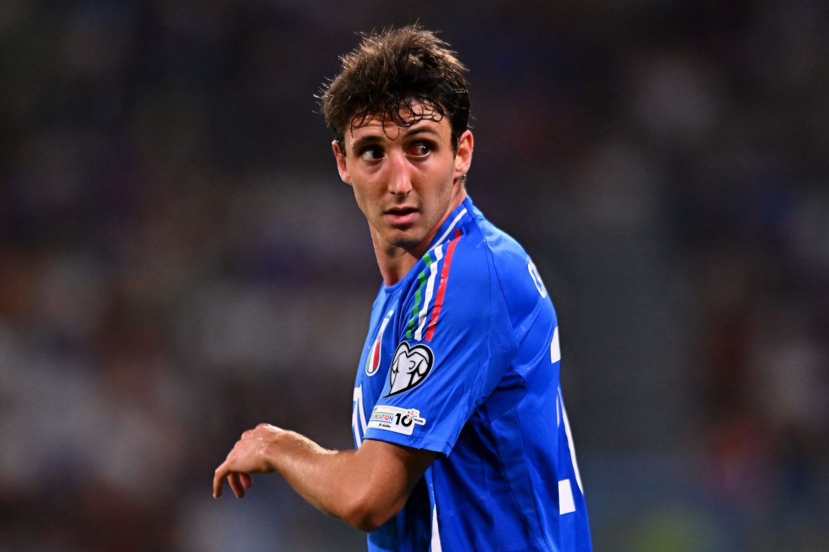 Italy 2-0 Moldova: Sacked Spalletti says goodbye with a victory 138 REGGIO NELL'EMILIA, ITALY - JUNE 9: Andrea Cambiaso of Italy during the FIFA 2026 Qualifier between Italy and Moldova at Mapei Stadium - Citta' del Tricolore on June 09, 2025 in Reggio nell'Emilia, Italy. (Photo by Alessandro Sabattini/Getty Images)