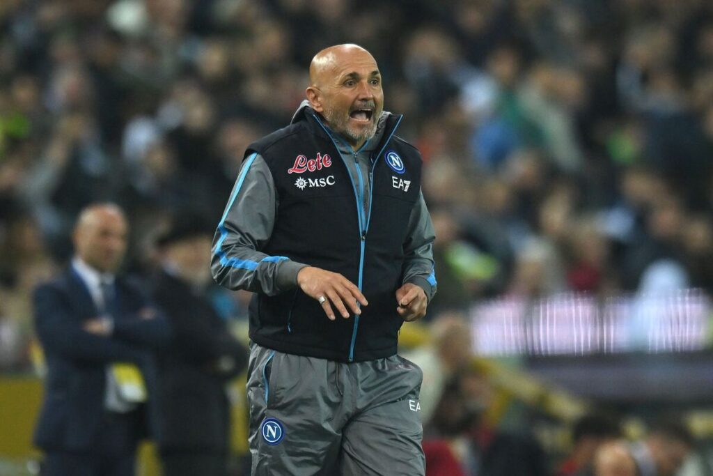 Spalletti congratulates Napoli for 2024-25 Serie A title: ‘I cried for two hours’ 33 Luciano Spalletti head coach of SSC Napoli reacts during the Serie A match between Udinese Calcio and SSC Napoli at Dacia Arena on May 04, 2023 in Udine, Italy. (Photo by Alessandro Sabattini/Getty Images)