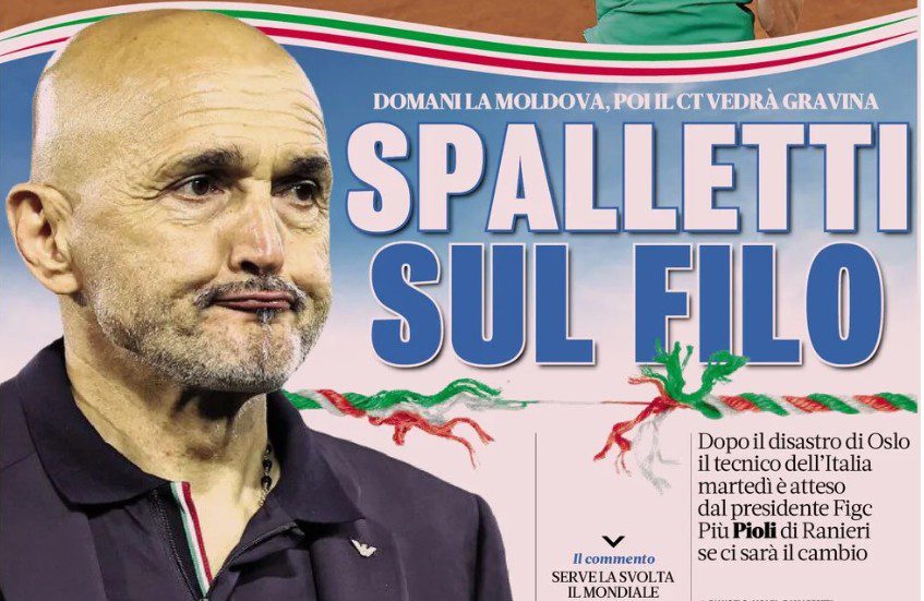 Today’s Papers – Spalletti on the brink, Italians want Ranieri 37 Today’s Papers – Spalletti on the brink, Italians want Ranieri