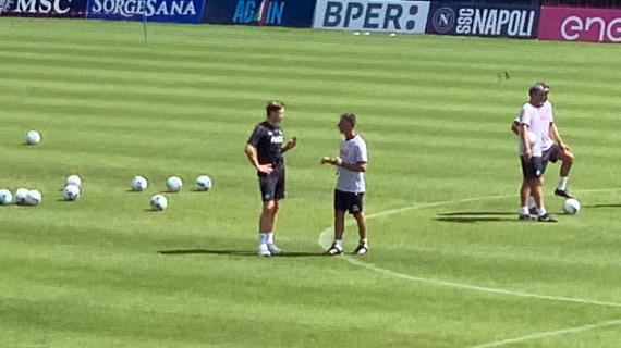 Napoli, continua il recupero di Buongiorno e McTominay: entrambi si allenano distintamente 8 Napoli, prosegue il recupero di Buongiorno e McTominay: entrambi si allenano a parte