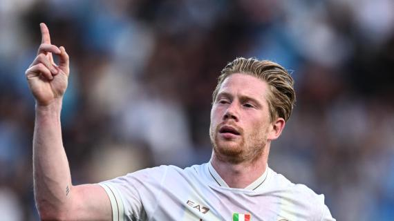 Conte parla dei nuovi: "De Bruyne ha capito subito la differenza che c'è tra il Napoli e il City"