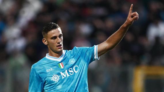 Napoli, Conte: "Lucca? Se è stato preso è perché speriamo che possa aiutare la squadra"