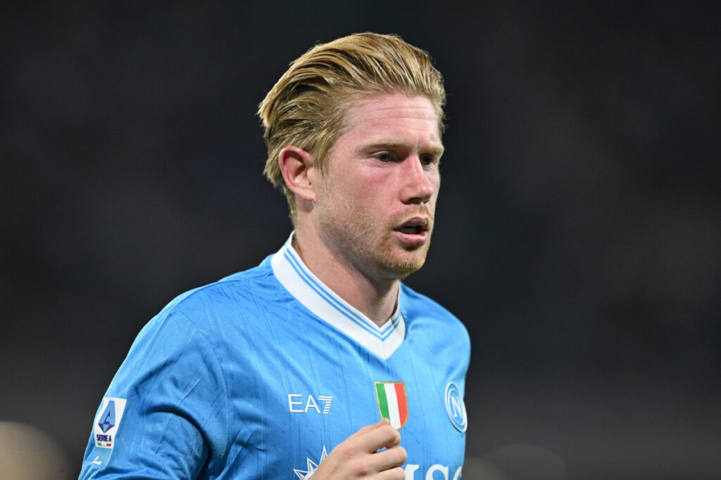 Calzona: ‘Fantastic De Bruyne and Modric, Juventus must be tested’ 34 NAPLES, ITALY - AUGUST 30: Kevin De Bruyne of SSC Napoli during the Serie A match between SSC Napoli and Cagliari Calcio at Stadio Diego Armando Maradona on August 30, 2025 in Naples, Italy. (Photo by Francesco Pecoraro/Getty Images)
