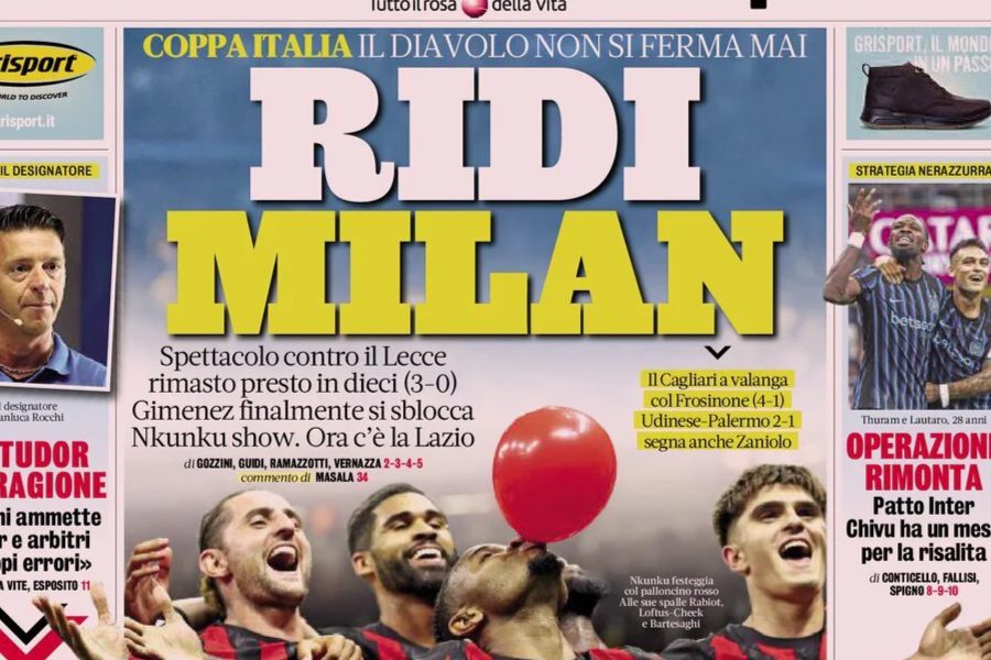 Articoli odierni: Nkunku pronto per Milano e Rocchi concorda con Tudor sulle chiamate Var della Juventus. 11 Articoli di oggi: Nkunku in forma per Milano e Rocchi concorda con Tudor su Juventus Var Calls