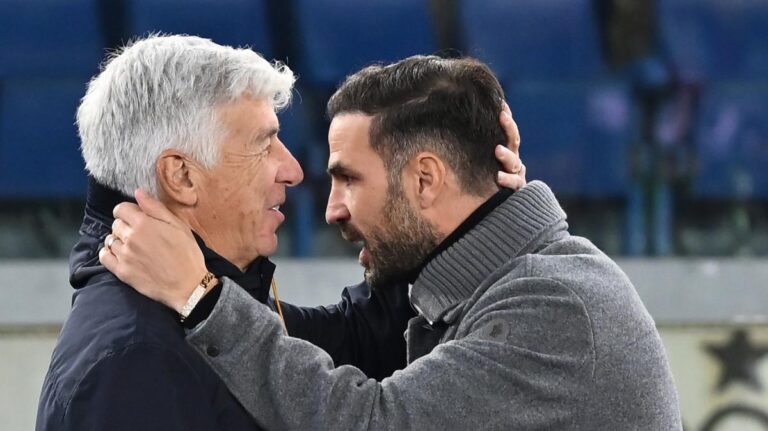 Roma domina il Como, Gasp blocca Fabregas e Soulé supera Nico Paz: sfida da Napoli in Serie A