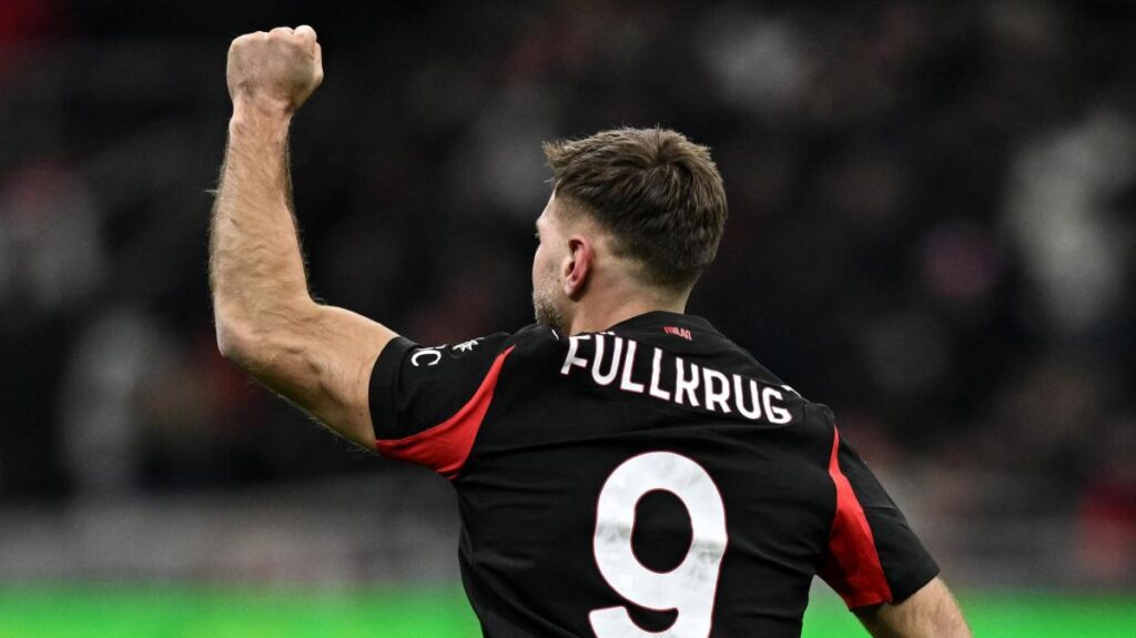 Fullkrug vince il Panini Player of the Match in Milan-Lecce