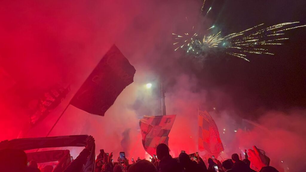 Scontri Lazio-Napoli sulle autostrade: 80 tifosi fermati 14 Scontri Lazio-Napoli sulle autostrade: 80 tifosi fermati