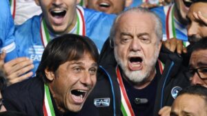 Napoli, Conte out: ADL conferma cambiamento allenatore